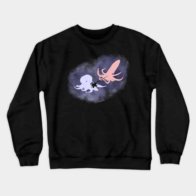 Boo! Crewneck Sweatshirt by Dirty Nerdy